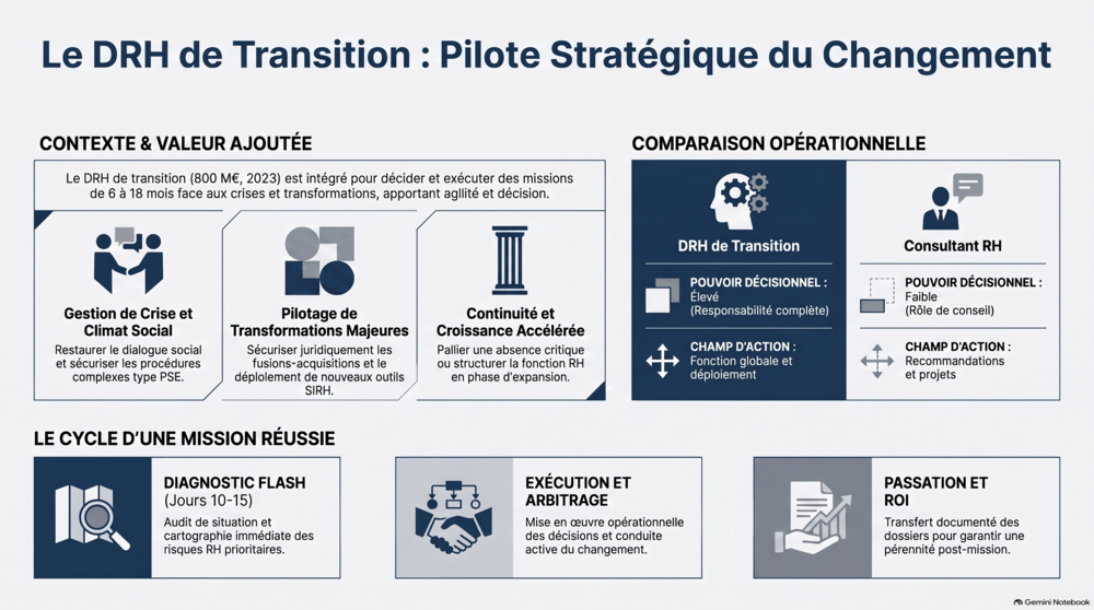  Pourquoi confier votre mission de transition RH à Interface Conseils ? 